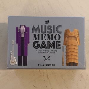 The Music Memo Game - NIB sealed